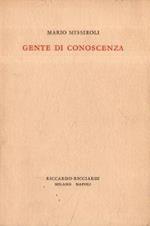 Gente di conoscenza