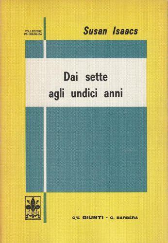 Dai sette agli undici anni - copertina