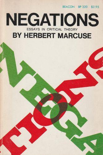 Negations essays in critical theory - Herbert Marcuse - copertina