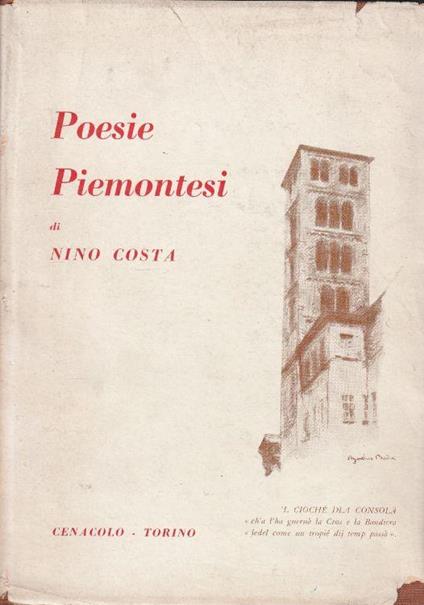 Poesie Piemontesi - copertina
