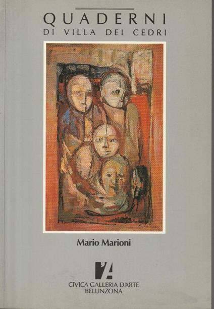 Quaderni di Villa dei Cedri. Mario Marioni (1910-1987) - copertina
