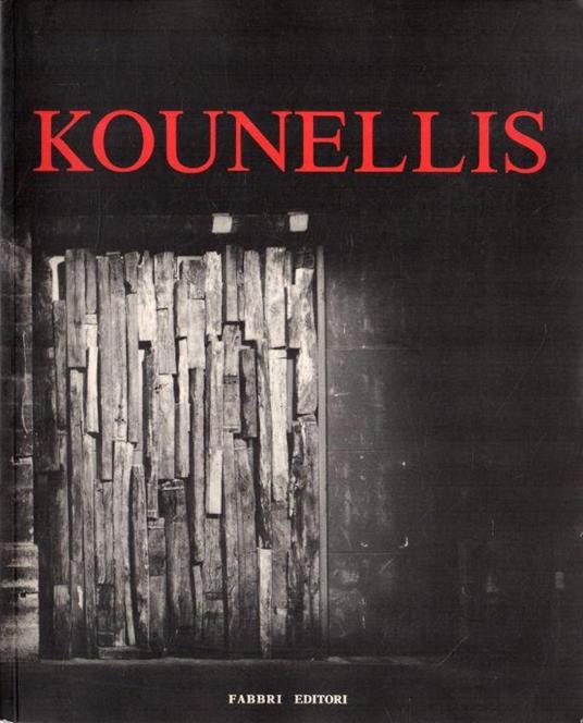 Kounellis - copertina