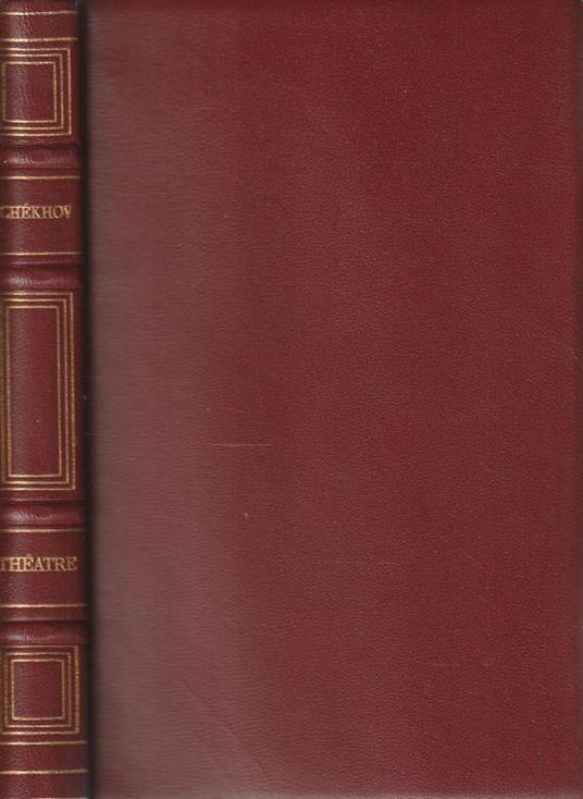 Théatre - A. Tchekhov - copertina