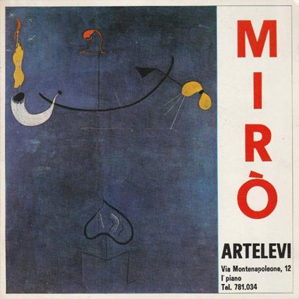 J. Mirò: opere scelte dal 1924 al 1960 - copertina