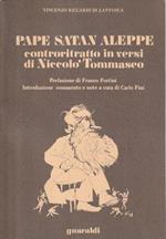 Pape Satan Aleppe: controritratto in versi di Niccolò Tommaseo