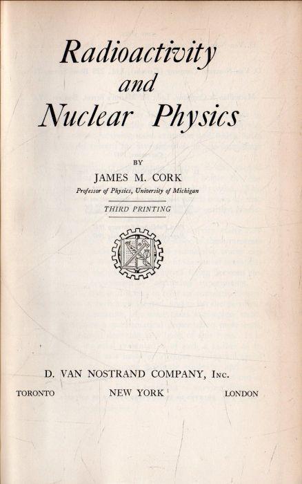 Radioactivity and Nuclear Physics - copertina