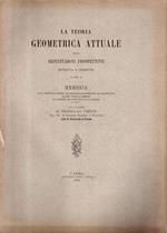 La Teoria Geometriva Attuale delle Restituzioni Prospettive