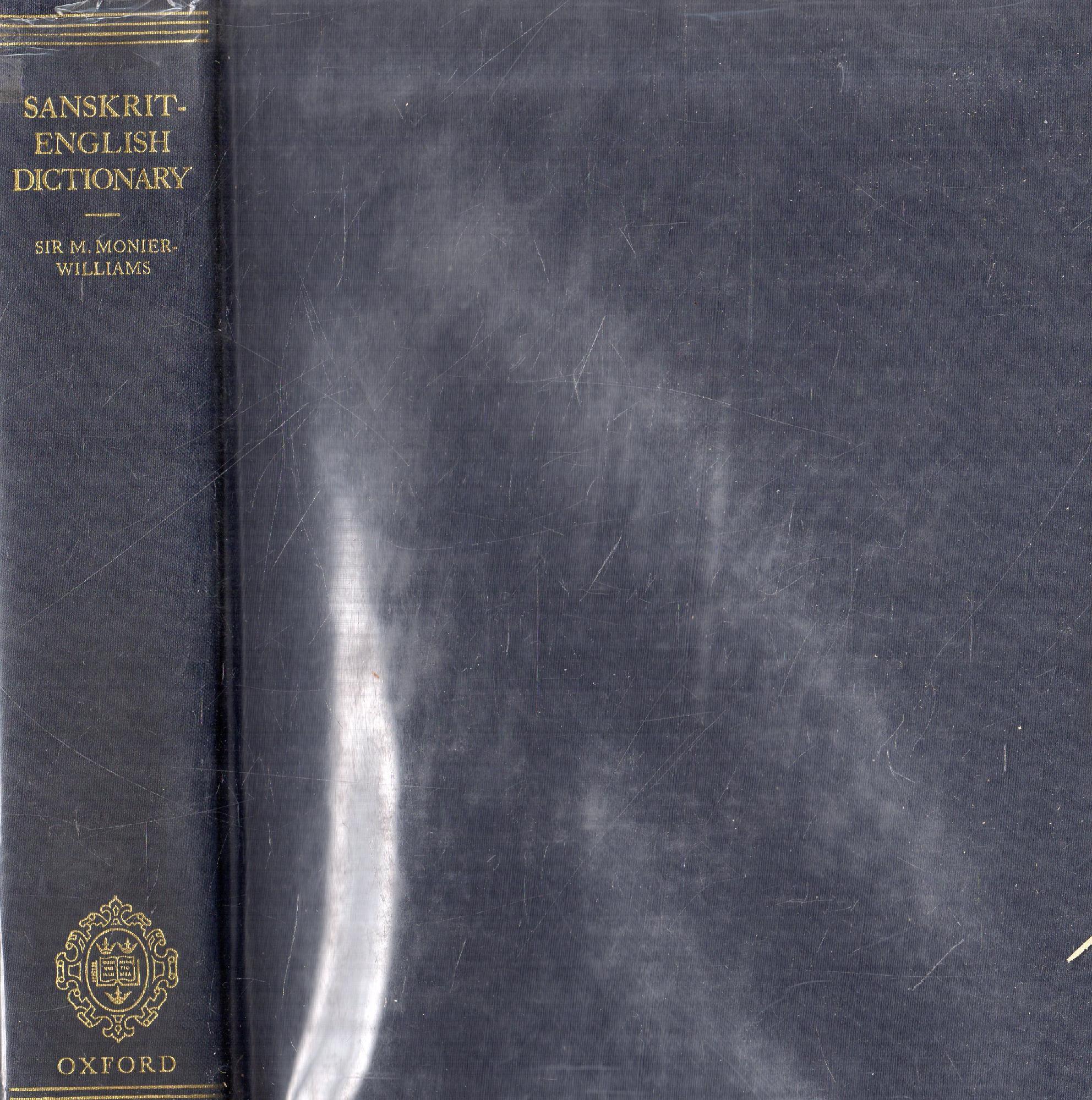 A Sanskrit-English Dictionary