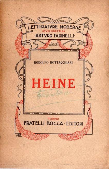 Heine - Rodolfo Bottacchiari - copertina