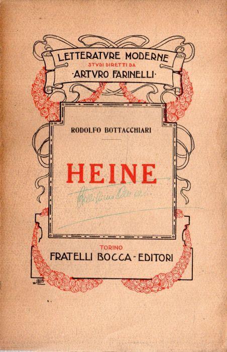 Heine - Rodolfo Bottacchiari - copertina
