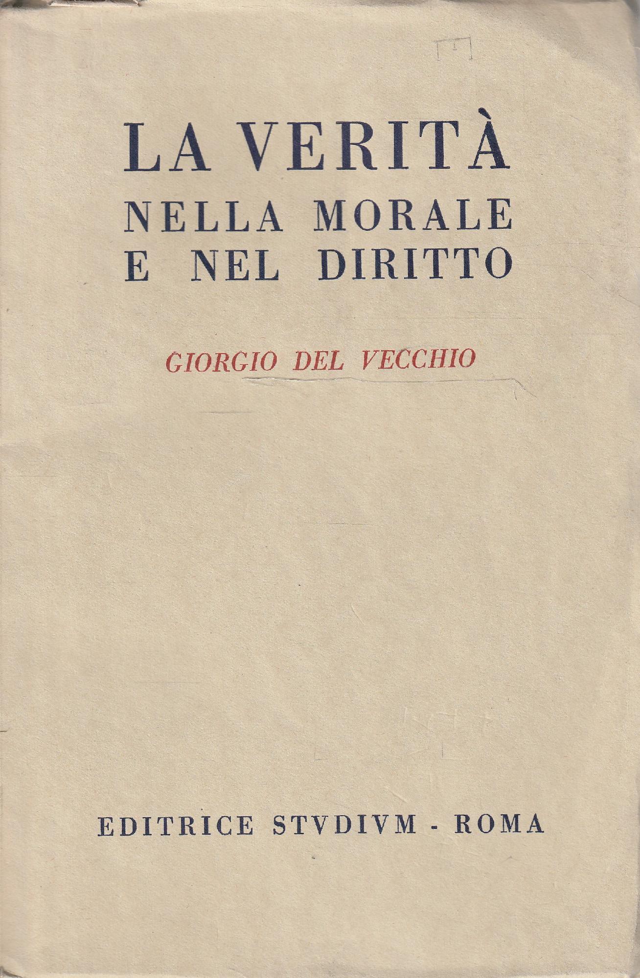 La verità nella morale e nel diritto