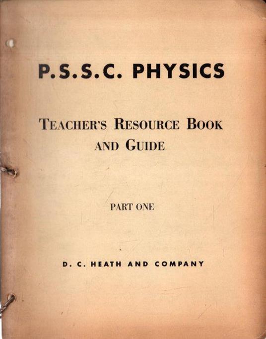P. S. S. C. Physics: Teacher'S Resource Book And Guide (4 Vol.) - copertina
