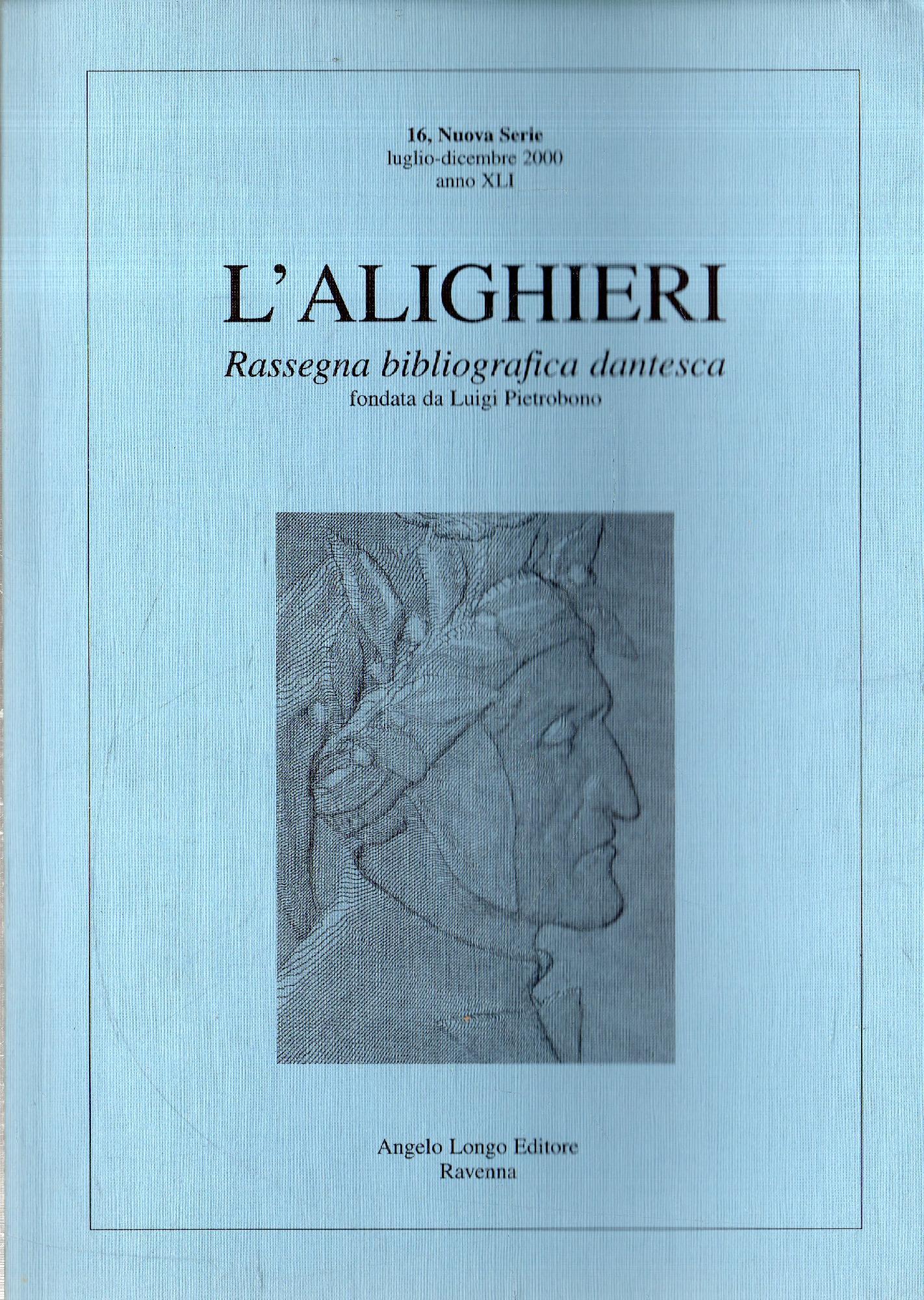 L' Alighieri: Rassegna bibliografica dantesca