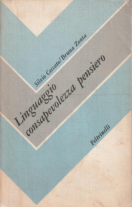 Linguaggio consapevolezza pensiero - copertina
