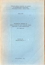 Polemiche intorno al saggio d'alcune voci toscane d'arti, mestieri e cose domestiche di A. Bresciani