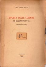 Storia delle scienze: ed epistemologia