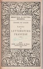 Saggi di Letteratura Francese
