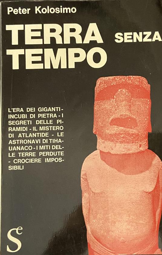 Terra senza tempo - Peter Kolosimo - copertina