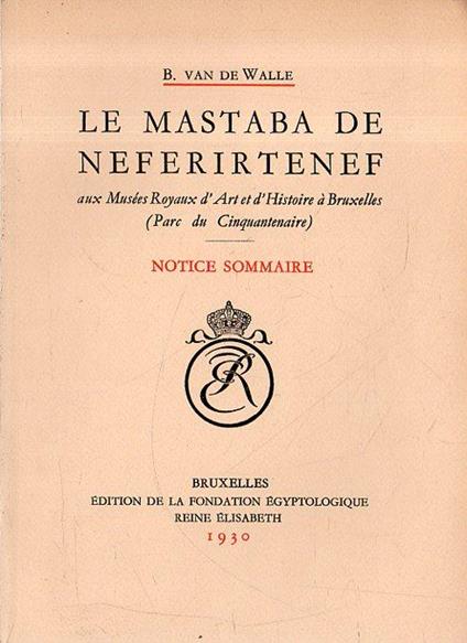 Le Mastaba de Neferirtenef - copertina