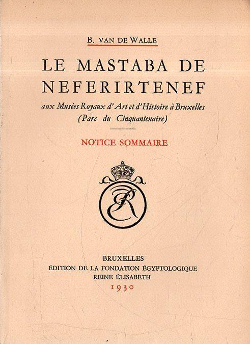 Le Mastaba de Neferirtenef - copertina