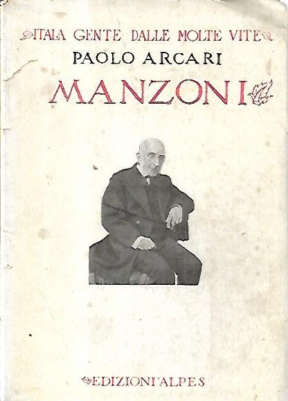 Manzoni - Paolo Arcari - copertina