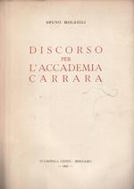 Discorso per l'Accademia Carrara