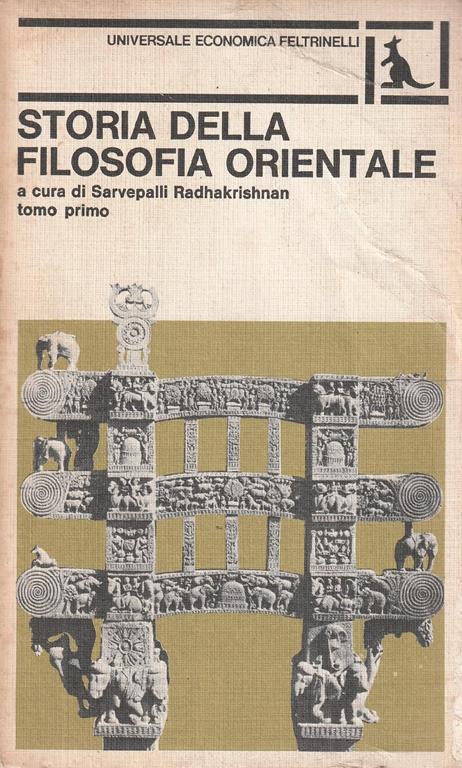 Storia della filosofia orientale. Tomo primo - Sarvepalli Radhakrishnan - copertina