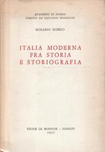 Italia moderna fra storia e storiografia