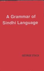 A grammar of Sindhi Language