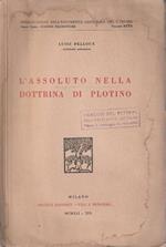 L' assoluto nella dottrina di Plotino