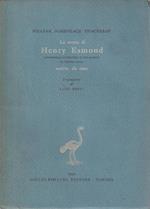 La storia di Henry Esmond, colonnello al servizio di S.M. la Regina Anna, scritto da esso