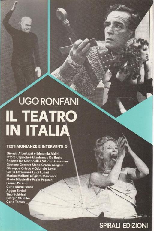 Il teatro in Italia - Ugo Ronfani - copertina