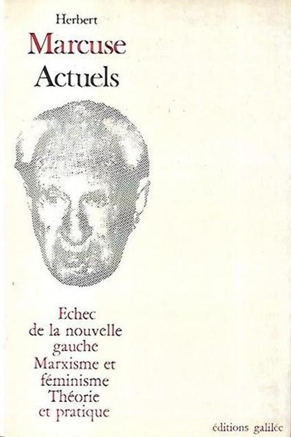 Actuels - Herbert Marcuse - copertina