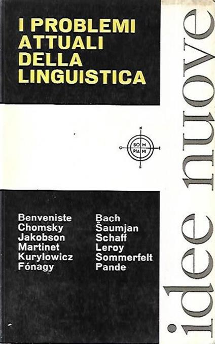 I problemi attuali della linguistica - copertina