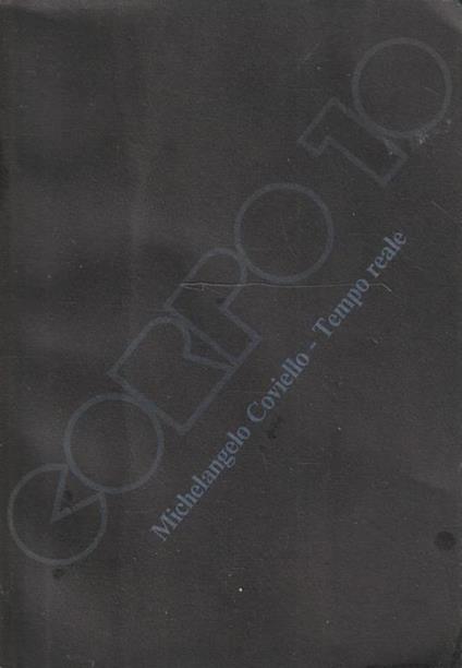 Tempo reale di Michelangelo Coviello - copertina
