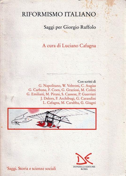 Riformismo italiano. Saggi per Giorgio Ruffolo - copertina