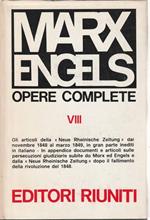Opere di Marx-Engels Vol. 8 Lettere novembre 1848-marzo 1849