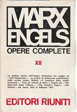 Opere di Marx-Engels Vol. 12 marzo 1853-febbraio 1854