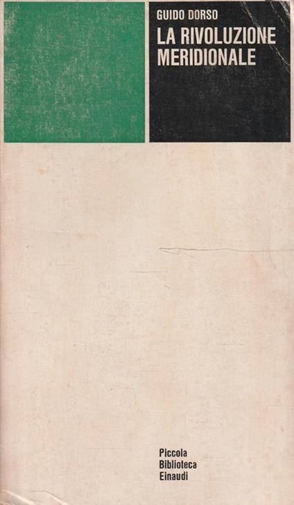 La rivoluzione meridionale - Guido Dorso - copertina