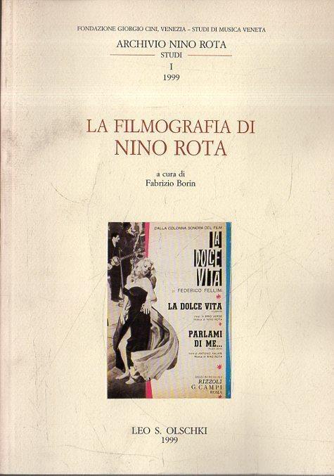 La filmografia di Nino Rota. Borin, Fabrizio ( a cura di) - copertina
