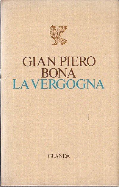 La vergogna - Gian Piero Bona - copertina