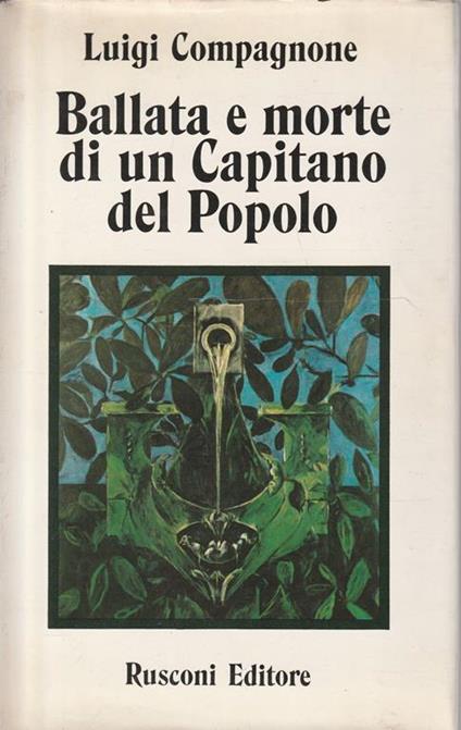 Ballata e morte di un Capitano del Popolo - copertina
