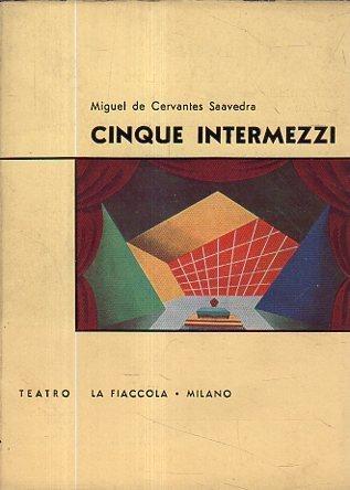 Cinque intermezzi - copertina