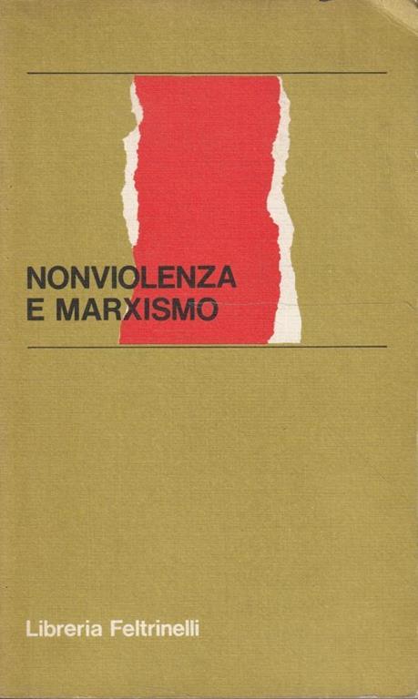 Nonviolenza e marxismo - copertina