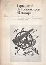 I quaderni del conoscitore di stampe. N. 19 nov., dic. 1973