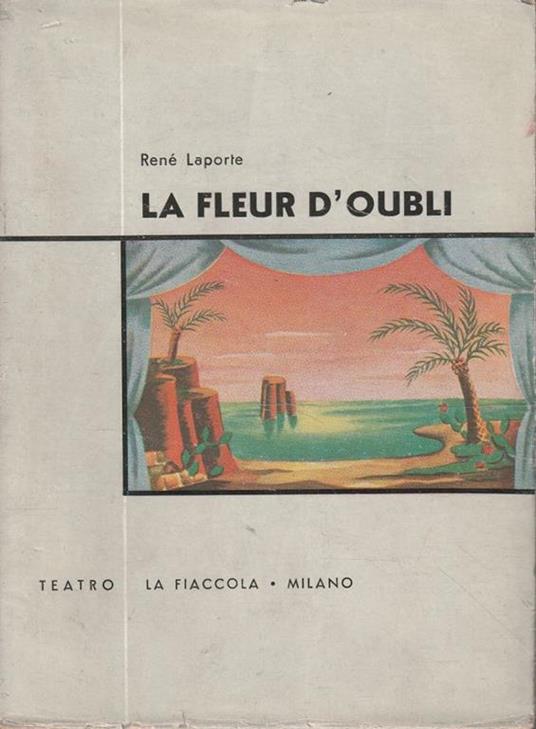 La fleur d'oubli - copertina