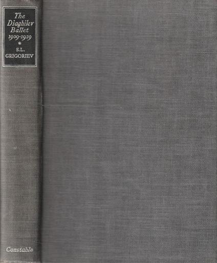 The diaghilev ballet 1909-1929 - copertina