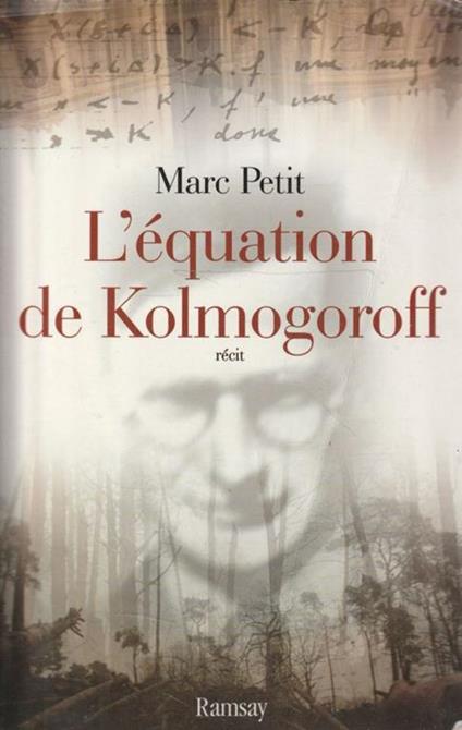 L' équation de Kolmogoroff: récit - copertina