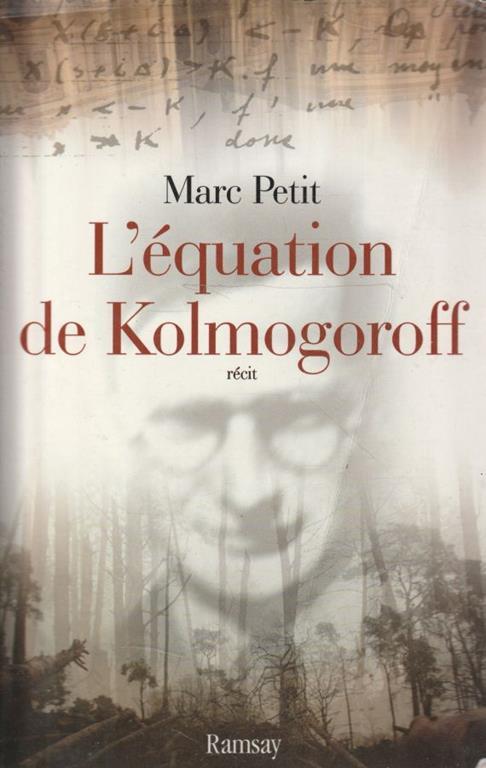 L' équation de Kolmogoroff: récit - copertina