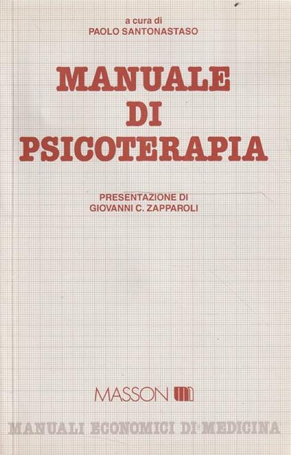 Manuale di psicoterapia - copertina